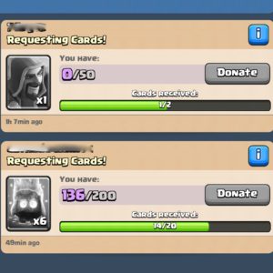 Clash Royale: Donate Kings