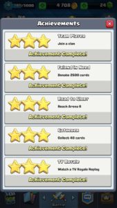 Achiements Clash Royale Wiki