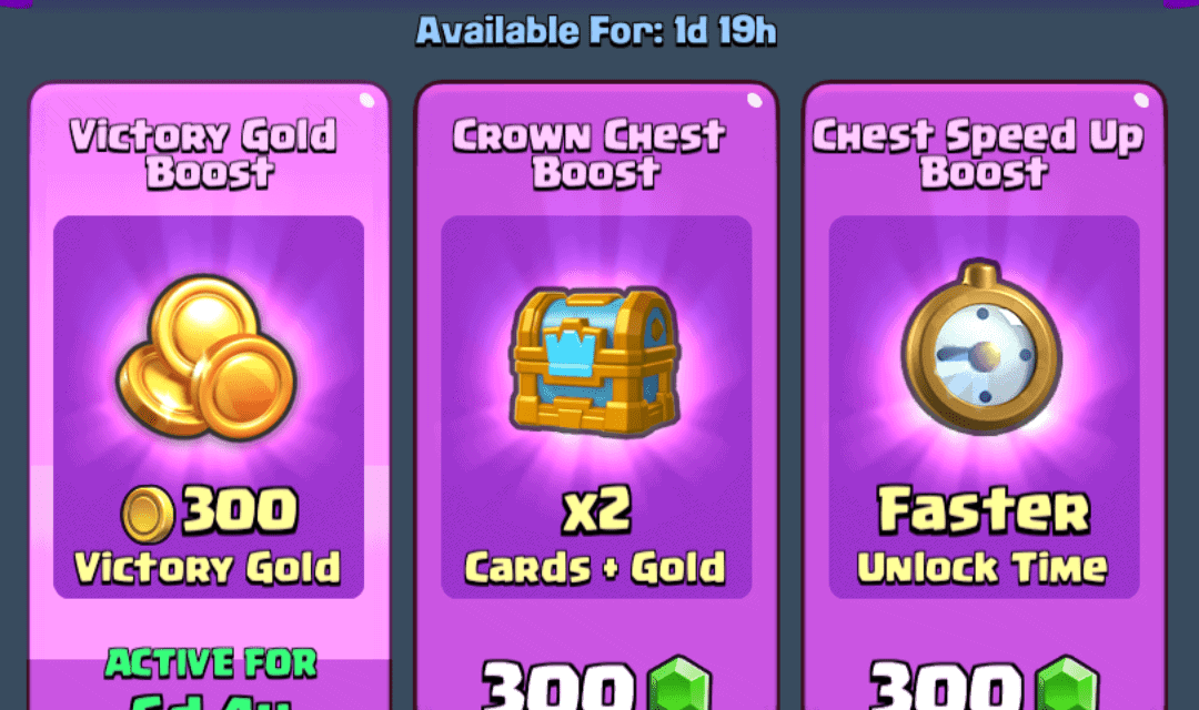 New: Special Boosts